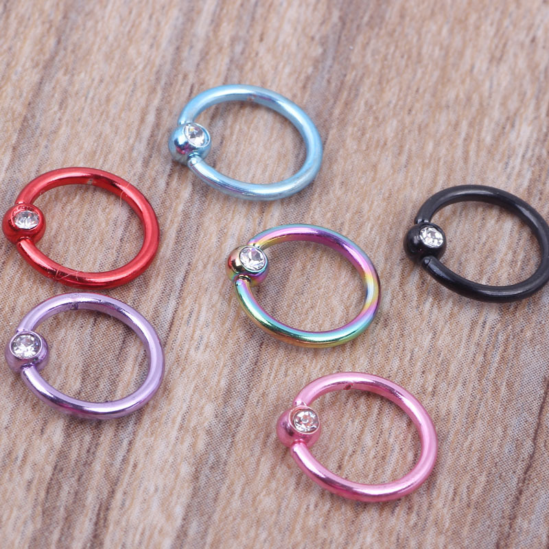 Stainless Steel Nose Septum Ring Closed Seamless Hoop Cartilage Earring 2022 Summer - Image 5