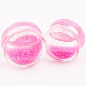 Factory Direct Clear Acrylic Glass Ear Stretcher Plugs Tapers Earrings Ear Expansion