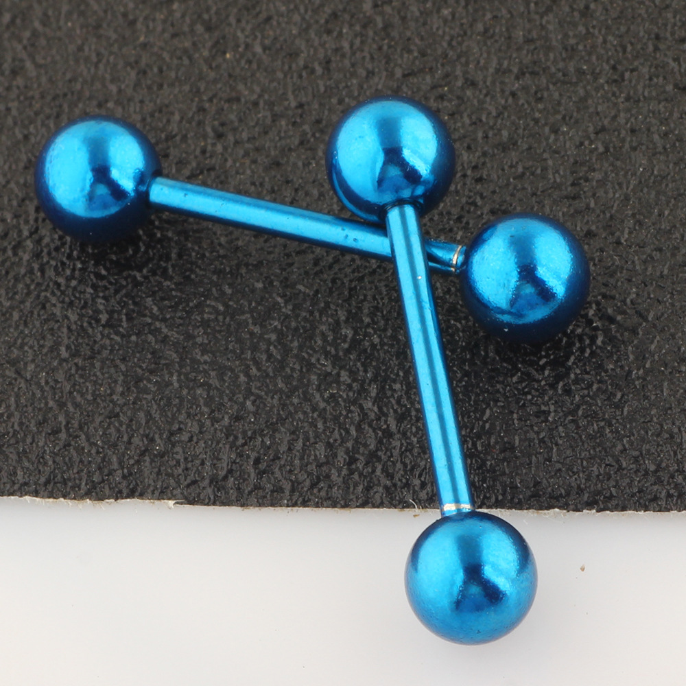 14Pcs Nipple Rings Tongue Rings Piercing Set Stainless Steel Body Jewelry Kit - Image 3