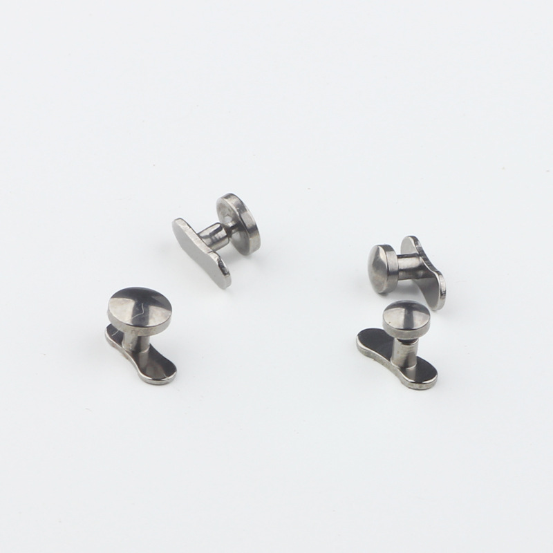 G23 Titanium Bone Nail Dermal Anchor - 3mm Geometric Stud for Ear Cartilage Piercing - Image 4