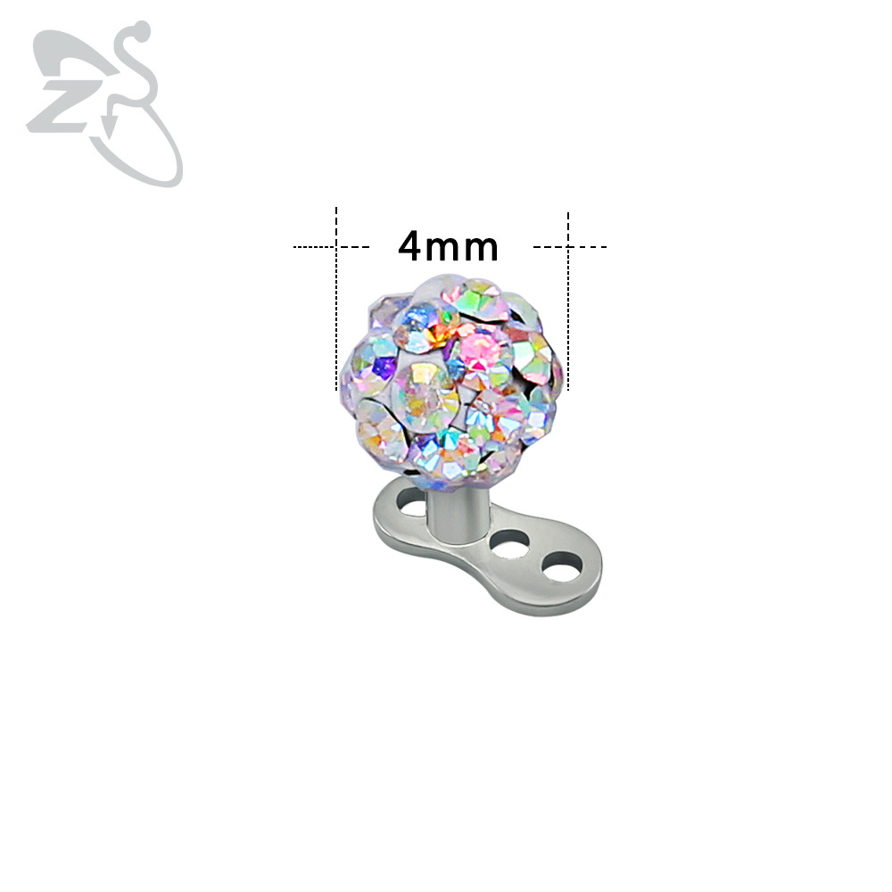 Multi-Drill Skin Graft Nail 316L Stainless Steel Buried Nail for Body Piercing - European American Style - Image 5