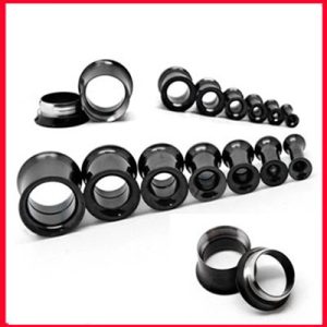 Stainless Steel Titanium Steel Horn Inner Spiral Ear Expander Piercing Jewelry Wholesale