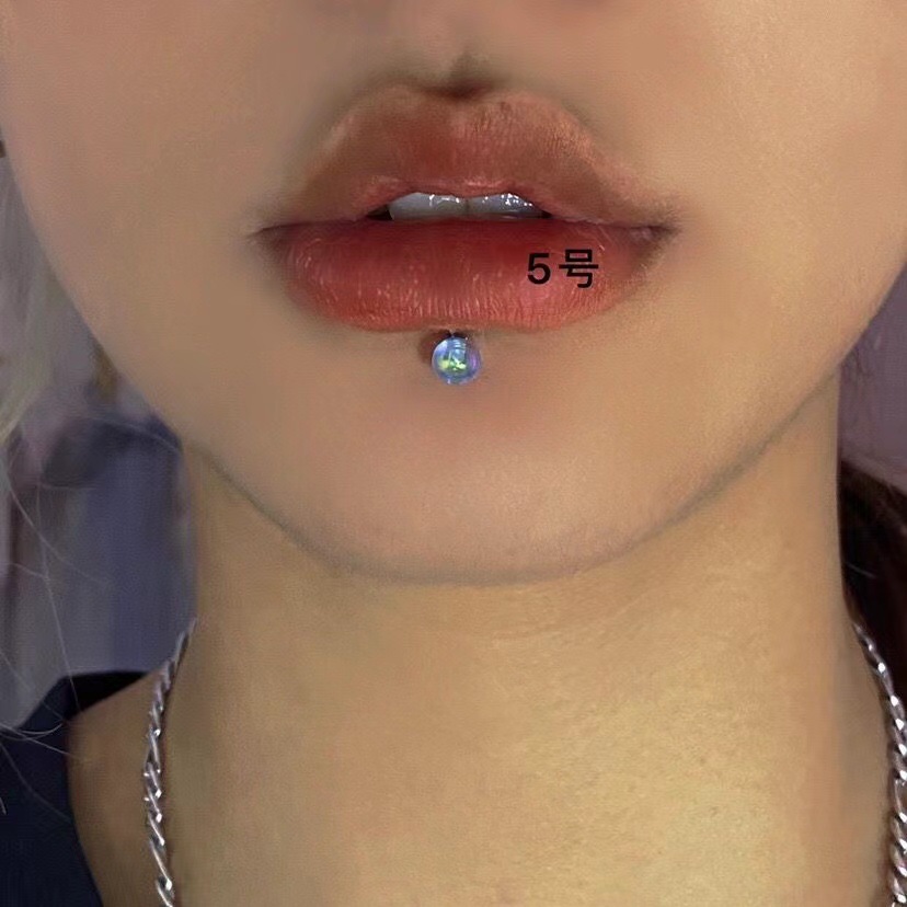 Lip Nail Replacement Lip Stud Wine Nest Labret Stud 316L Surgical Steel Body Piercing Jewelry Wholesale - Image 4