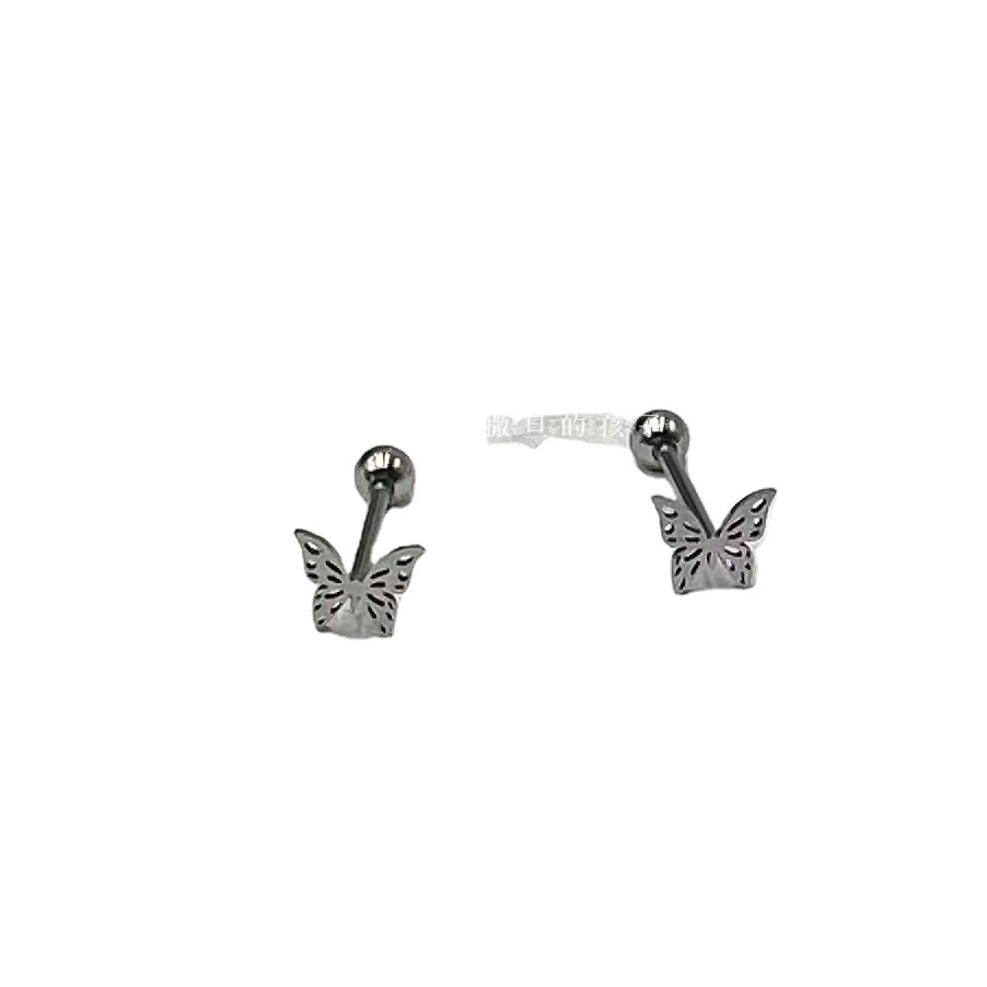 Butterfly Tongue Barbell Hot Girl Tongue Ring 12mm Length 1.6mm Thick Steel Body Piercing Jewelry - Image 5