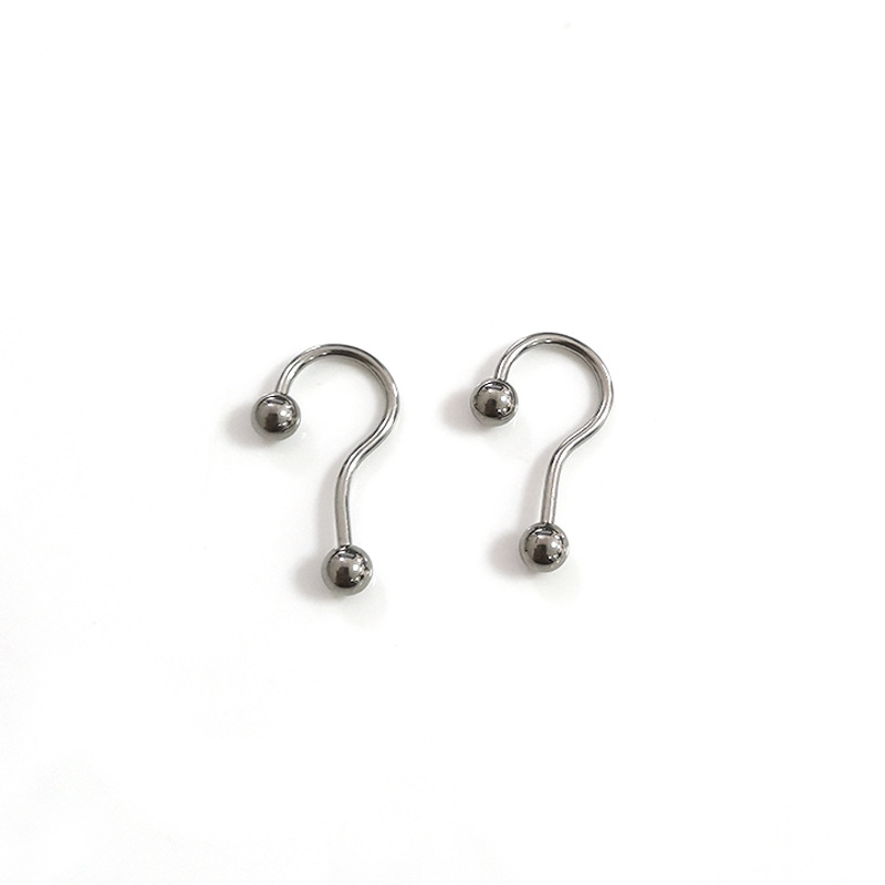F136 Titanium Earrings Nose Ring Wholesale G23 Titanium Alloy Body Piercing Jewelry Customizable - Image 5