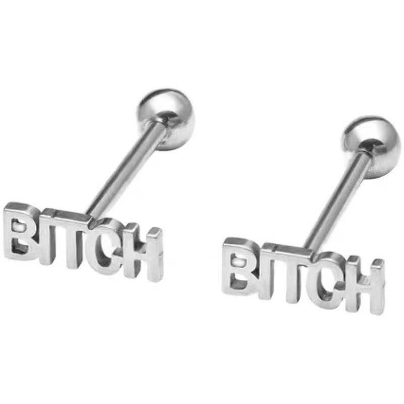 2022 New Hot Sexy Tongue Nail Tongue Ring Piercing Jewelry 316L Surgical Steel Externally Threaded - Image 3