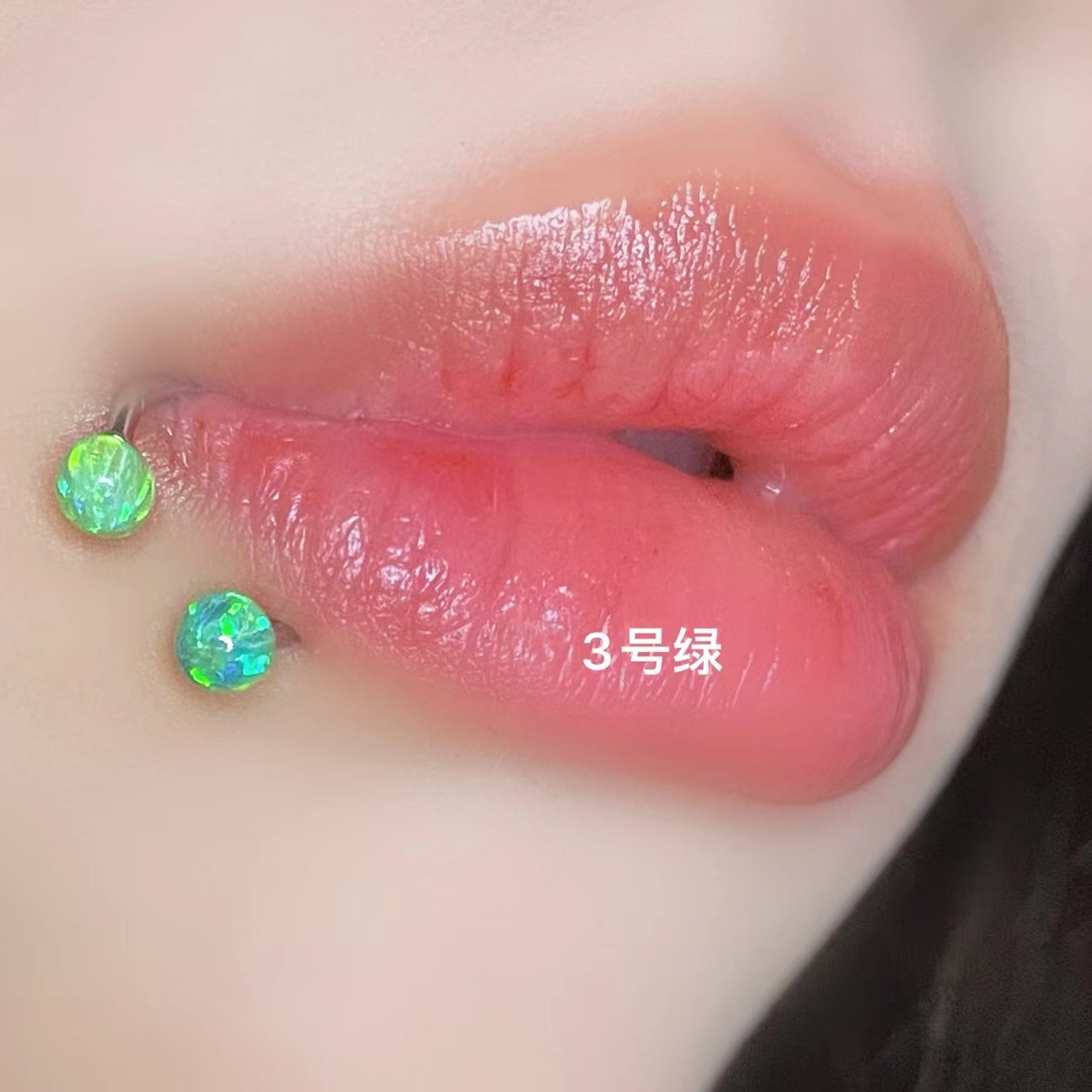 Opal Lip Ring Horseshoe Ring Lip Stud Stainless Steel Body Piercing Jewelry for Lip Lip Piercing - Image 4