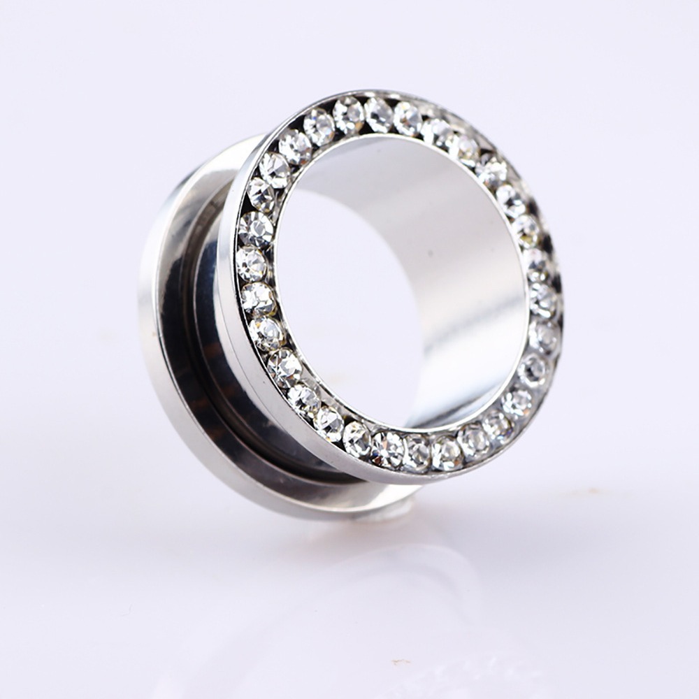 Stainless Steel Ear Stretching Kit 3 Pairs Cartilage Piercing Jewelry Ear Tunnels Gauges - Image 4