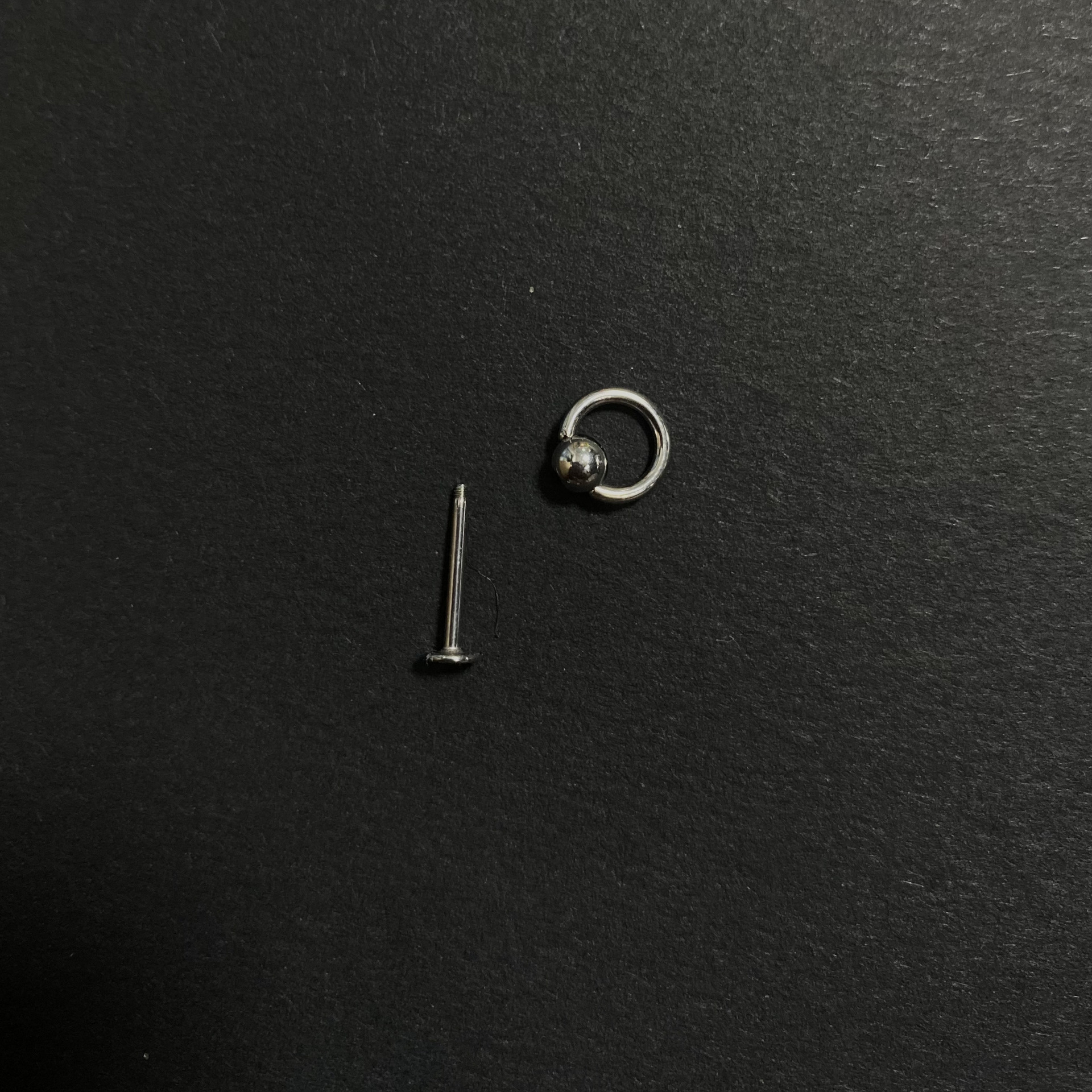 Lip Nail Titanium Steel Lip Ring Replacement Nail Ear Bone Nail Wine Nest Nail Ear Piercing Jewelry Body Piercing Factory Wholesale - Image 5