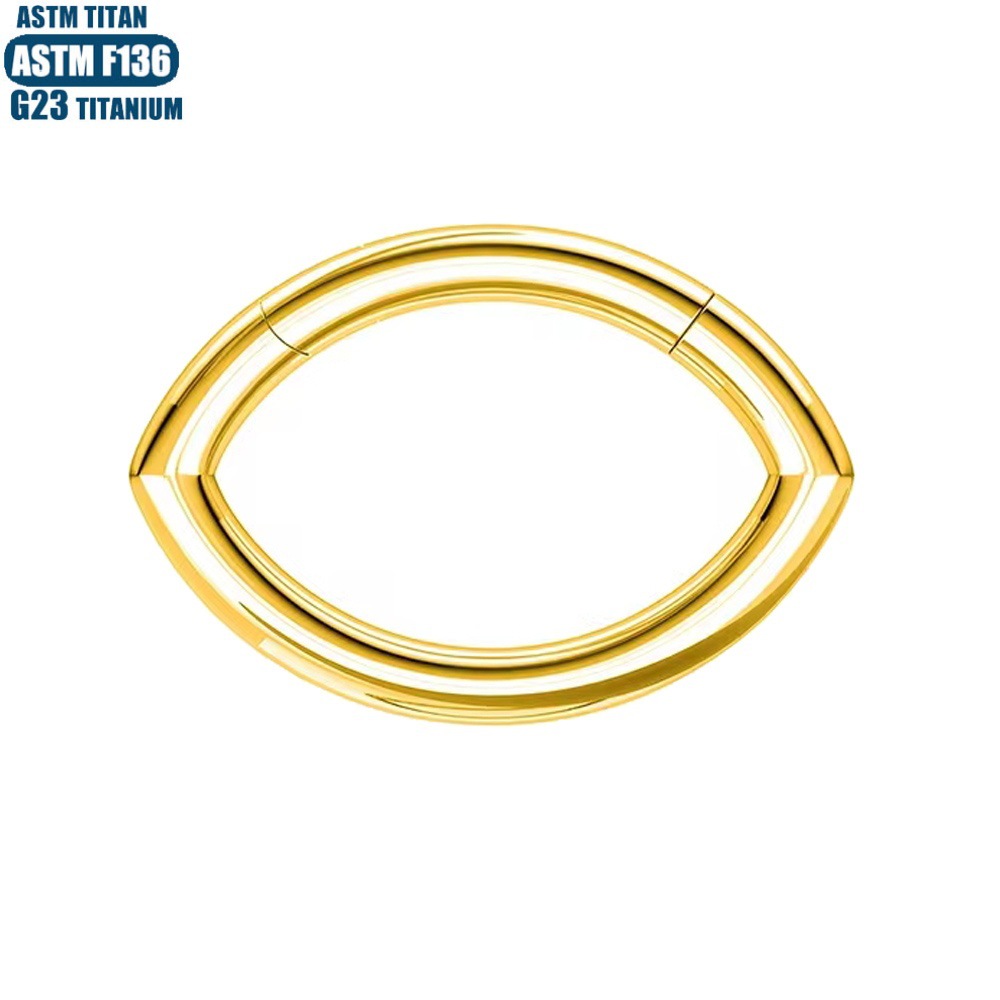 Black Titanium Alloy Nose Ring Earring Cartilage Hoop Unisex Piercing Jewelry Round Shape 1.2x10mm - Image 4