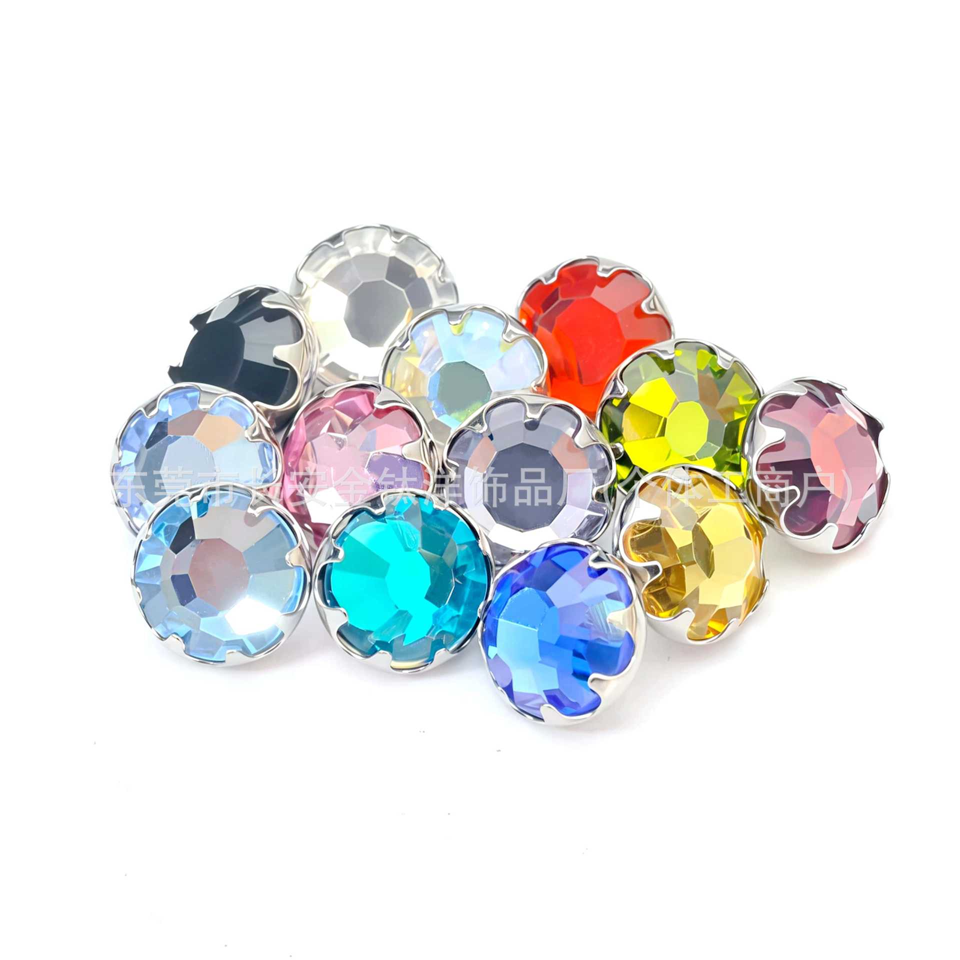 F136 Titanium Serrated Czech Drill Stone Inlaid Tongue Lip Ear Navel Piercing G23 Titanium Alloy Body Jewelry - Image 5