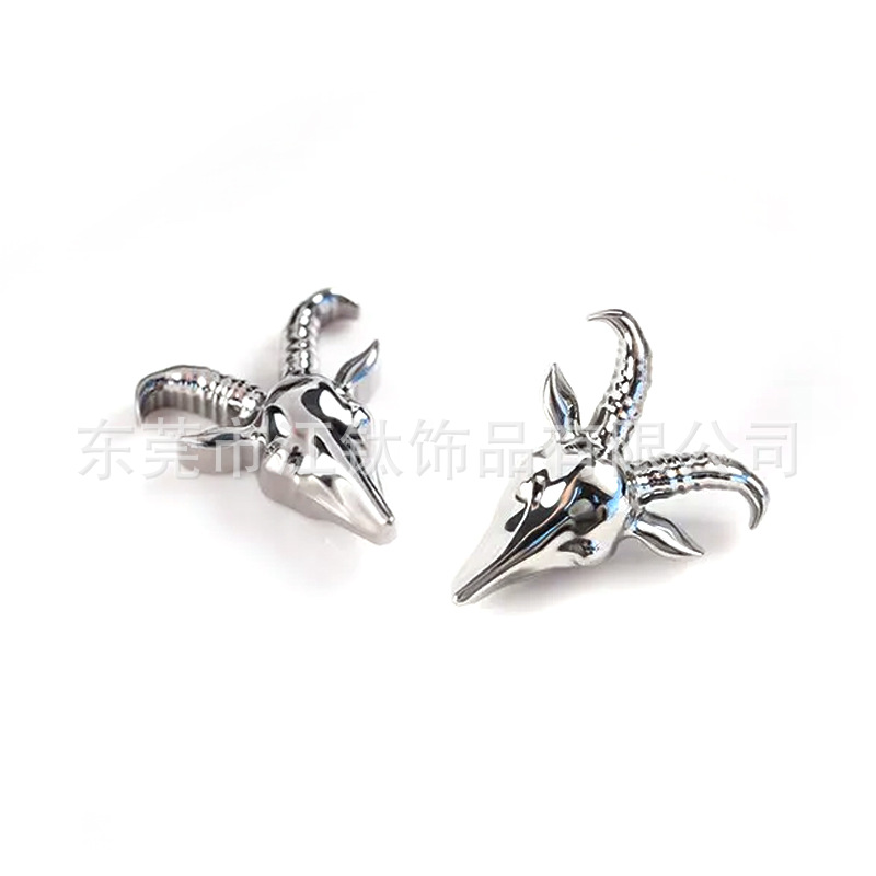 G23 Titanium Ear Bone Nail Goat Animal Cartilage Stud Earring Body Piercing Jewelry - Image 2