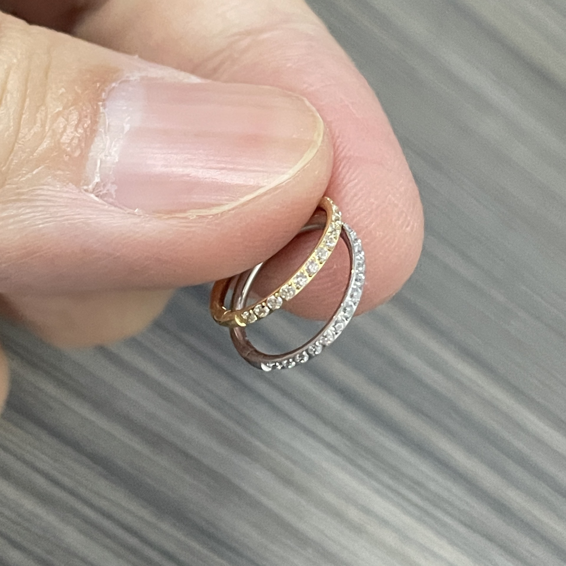 316L Stainless Steel Nose Ring Seamless Hoop for Women Gold Piercing Jewelry - Image 3