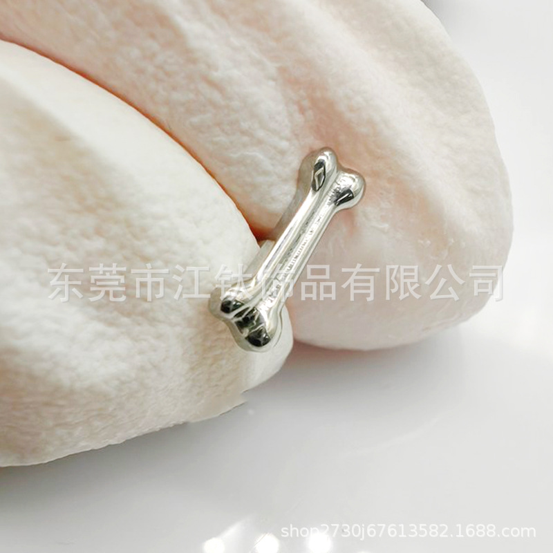 G23 Titanium Dog Bone Barbell Ear Cartilage Lip Piercing Jewelry 1.2x10mm Gold - Image 4