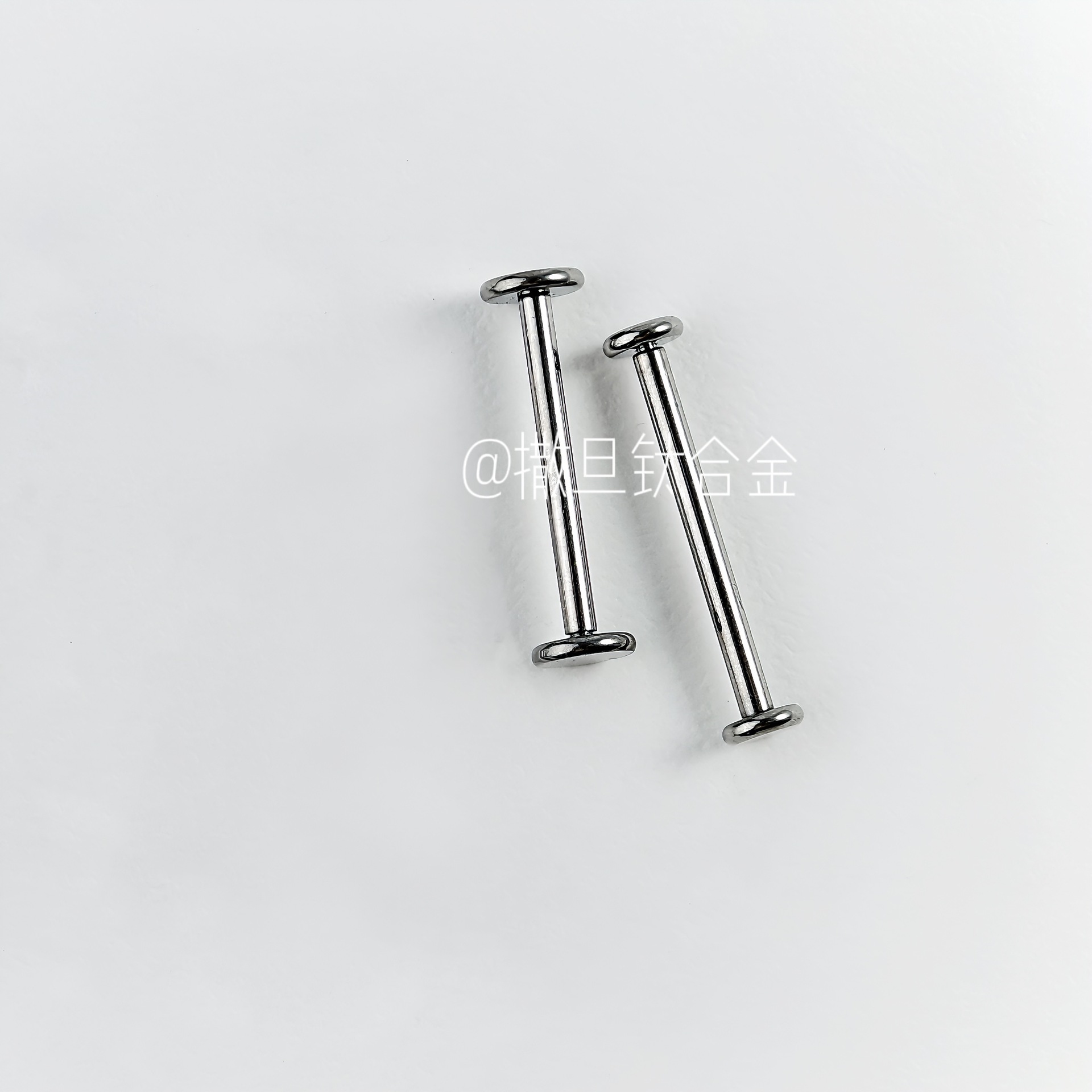 Implant Grade F136 Titanium Tongue Barbell 14G Internally Threaded Flat Bottom Comfort Tongue Ring - Image 4