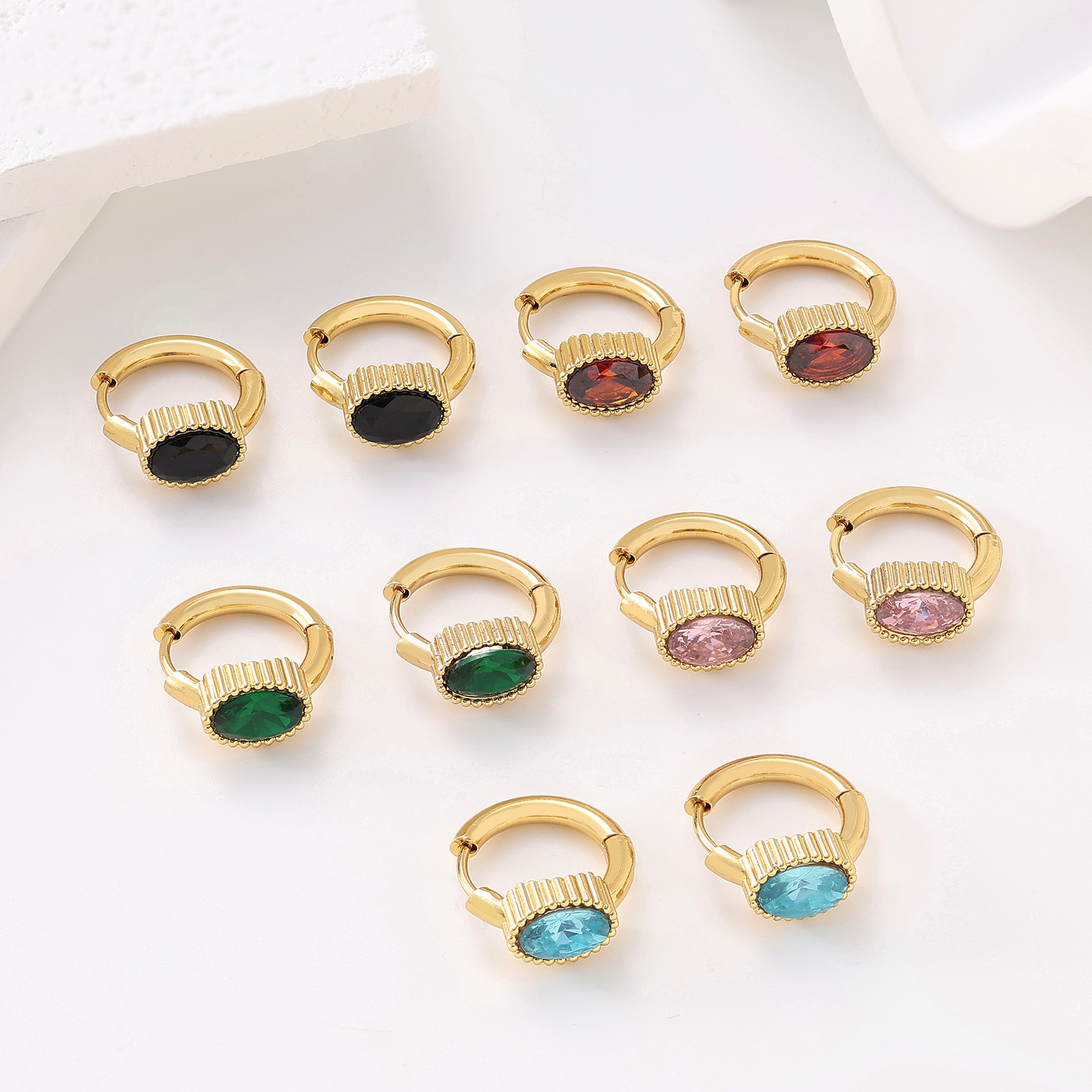 Flat Back Earrings collection image