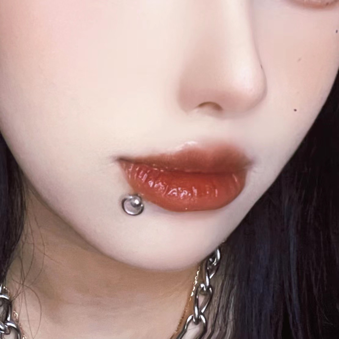 Lip Nail Titanium Steel Lip Ring Replacement Nail Ear Bone Nail Wine Nest Nail Ear Piercing Jewelry Body Piercing Factory Wholesale - Image 2