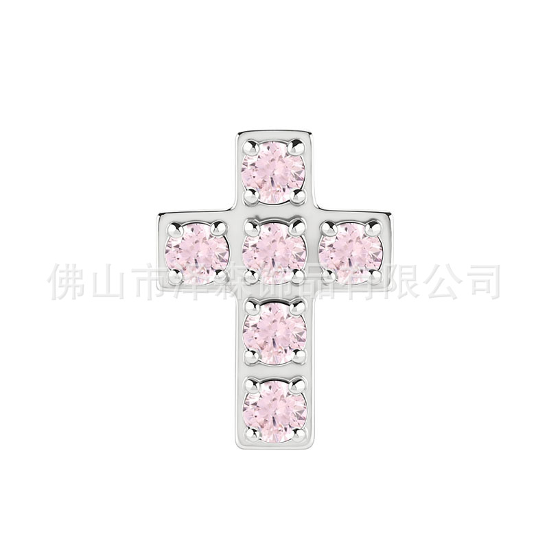 F136 Titanium Alloy Cross Earrings Replacement Accessories G23 Lip Studs Eyebrow Studs Tongue Studs Piercing Jewelry - Image 5