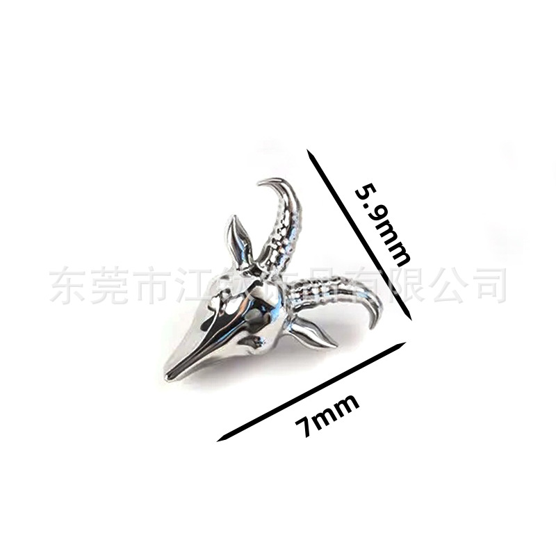 G23 Titanium Ear Bone Nail Goat Animal Cartilage Stud Earring Body Piercing Jewelry - Image 5