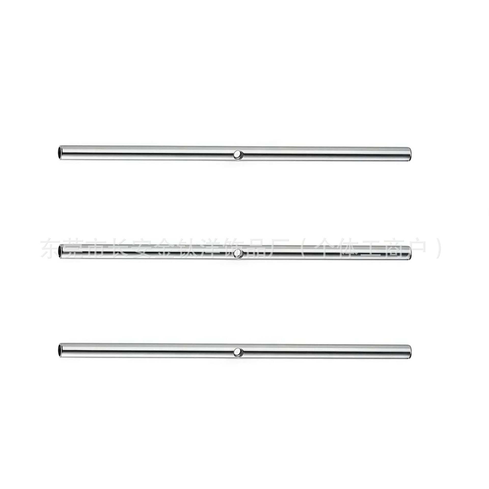 F136 Titanium Inner Tooth Single Hole Double Hole Three Hole Ear Bridge Rod G23 Titanium Alloy Body Piercing Jewelry - Image 2